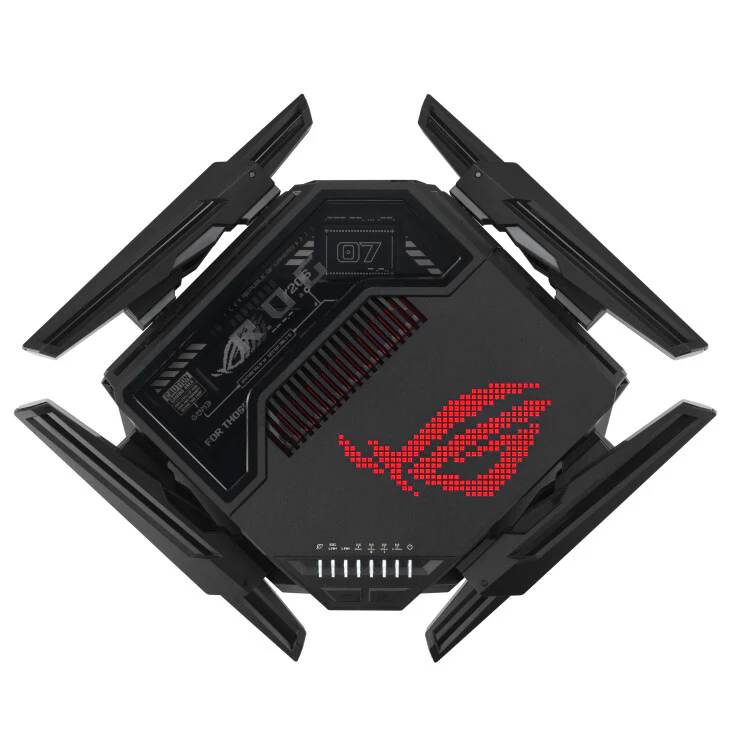 ASUS ROG Rapture GT-BE98 - 10 Gigabit Ethernet Quad-band (2.4 GHz / 5 GHz-1 / 5 GHz-2 / 6 GHz) Router - Image 8