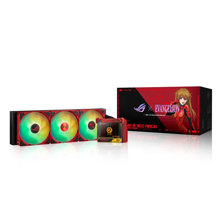 ASUS ROG RYUJIN III 360 ARGB "EVA-02 Edition" - All-in-one Liquid Processor Cooler - 360mm - Image 16