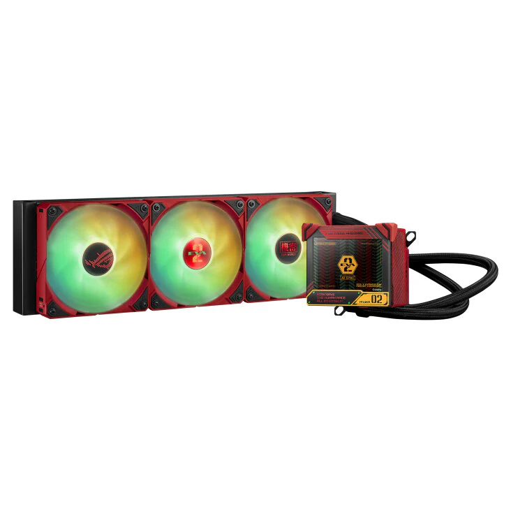 ASUS ROG RYUJIN III 360 ARGB "EVA-02 Edition" - All-in-one Liquid Processor Cooler - 360mm - Image 2