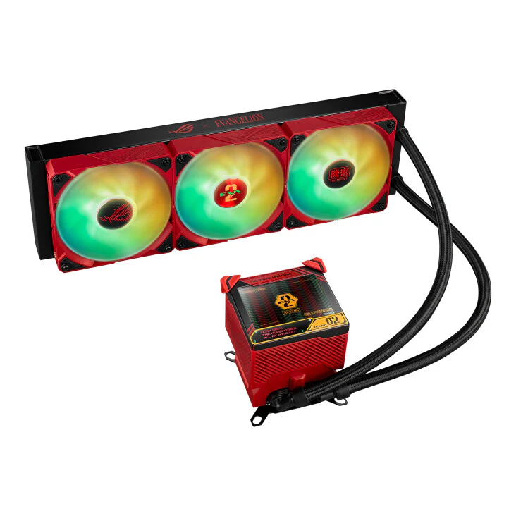 ASUS ROG RYUJIN III 360 ARGB "EVA-02 Edition" - All-in-one Liquid Processor Cooler - 360mm - Image 3