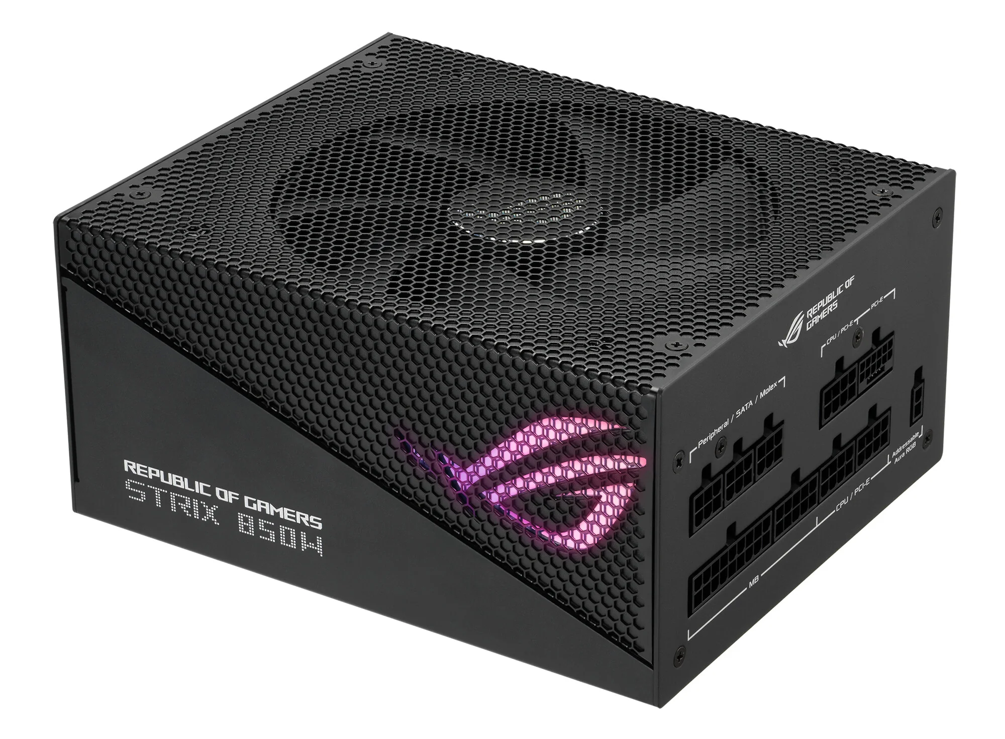 ASUS ROG Strix "Aura Edition" - 850W 80+ Gold Fully Modular Power Supply Unit - Image 6