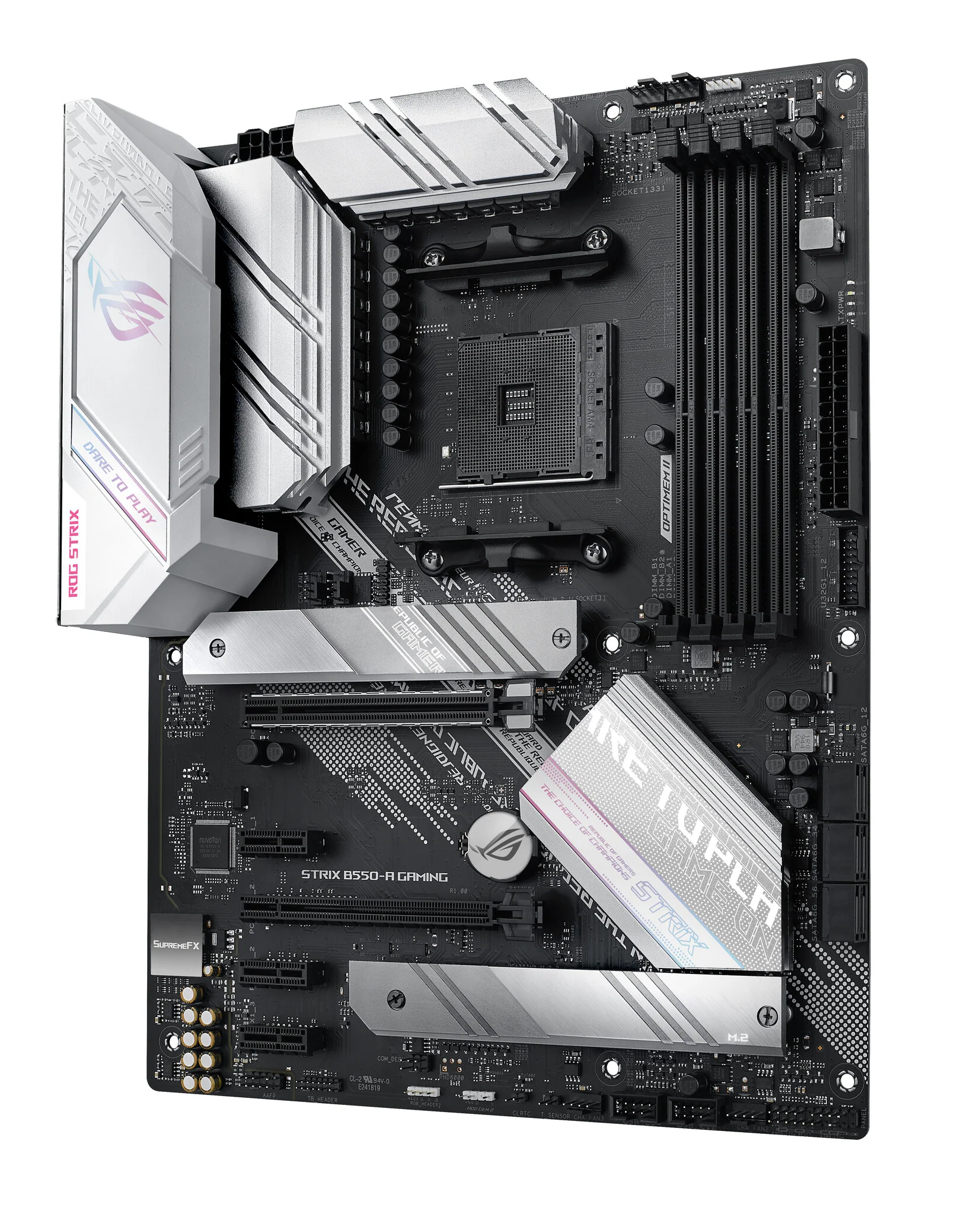 ASUS ROG STRIX B550-A GAMING ATX motherboard - AMD B550 Socket AM4 - Image 2
