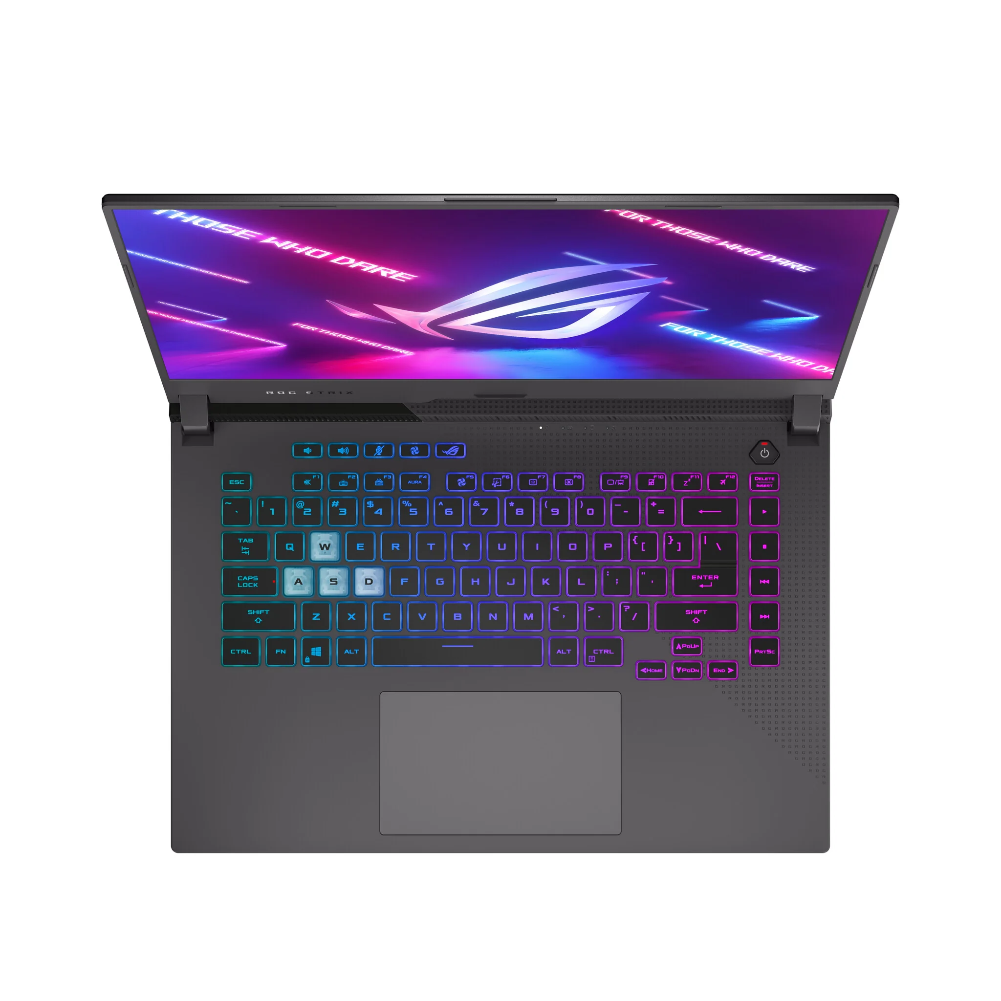 ASUS ROG Strix G15 Laptop - 39.6 cm (15.6") - AMD Ryzen™ 7 6800H - 16 GB DDR5-SDRAM - 512 GB SSD - NVIDIA GeForce RTX 3050 - Wi-Fi 6E - Windows 11 Home - Grey - Image 4