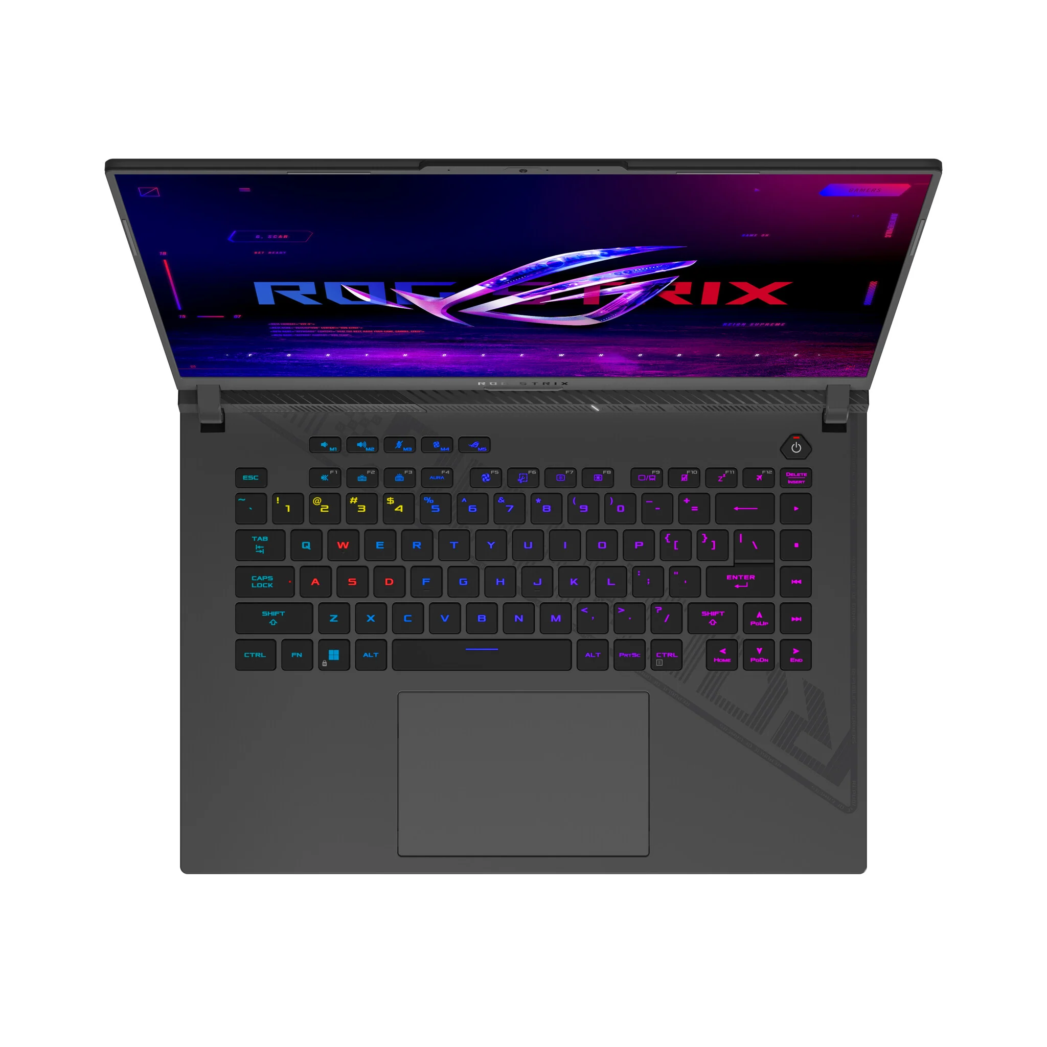 ASUS ROG Strix G16 Laptop - 40.6 cm (16") - Intel® Core™ i7-13650HX - 16 GB DDR5-SDRAM - 512 GB SSD - NVIDIA GeForce RTX 4060 - Wi-Fi 6E - Windows 11 Home - Black / Grey - Image 3