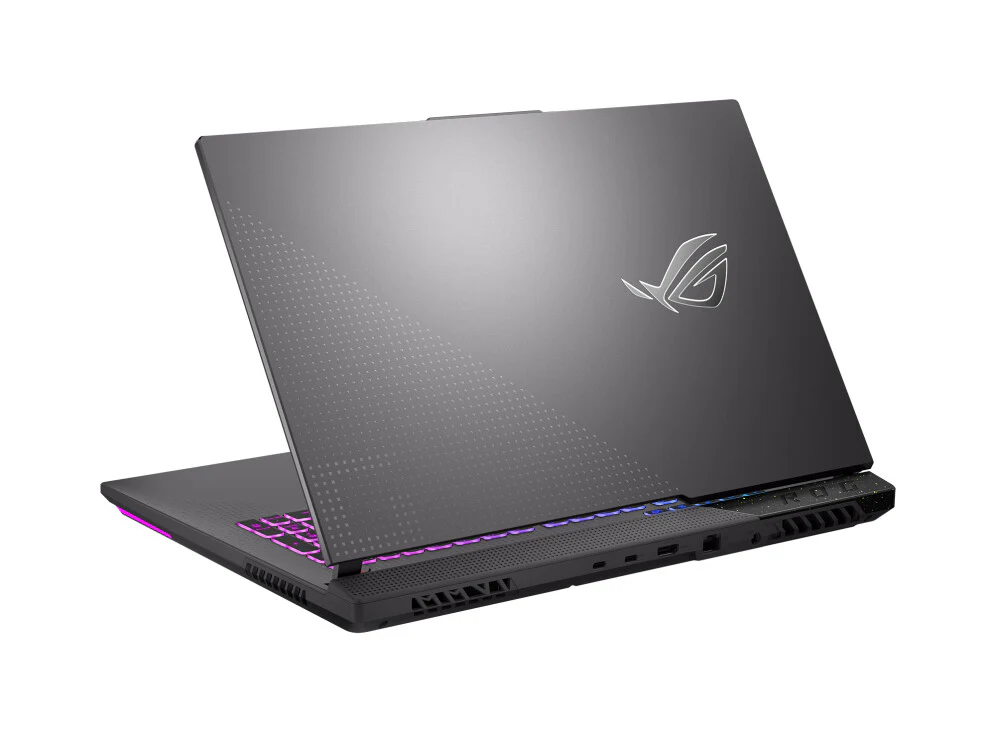 ASUS ROG Strix G17 Laptop - 43.9 cm (17.3") - AMD Ryzen™ 9 7845HX - 32 GB DDR5-SDRAM - 1 TB SSD - NVIDIA GeForce RTX 4070 - Wi-Fi 6E - Windows 11 Home - Grey - Image 4