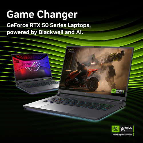 ASUS ROG Strix G18 Laptop - 45.7 cm (18") - Intel Core Ultra 9 275HX - 16 GB DDR5-SDRAM - 1 TB SSD - NVIDIA GeForce RTX 5070 - Wi-Fi 7 - Windows 11 Home - Eclipse Grey - Image 10