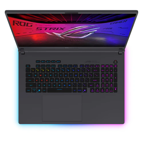 ASUS ROG Strix G18 Laptop - 45.7 cm (18") - Intel Core Ultra 9 275HX - 16 GB DDR5-SDRAM - 1 TB SSD - NVIDIA GeForce RTX 5070 - Wi-Fi 7 - Windows 11 Home - Eclipse Grey - Image 5