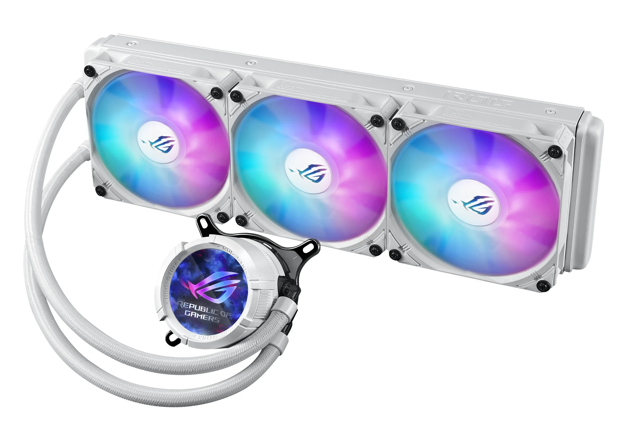 ASUS ROG Strix LC III 360 ARGB "White Edition" - All-in-one Liquid Processor Cooler - 360mm - Image 2