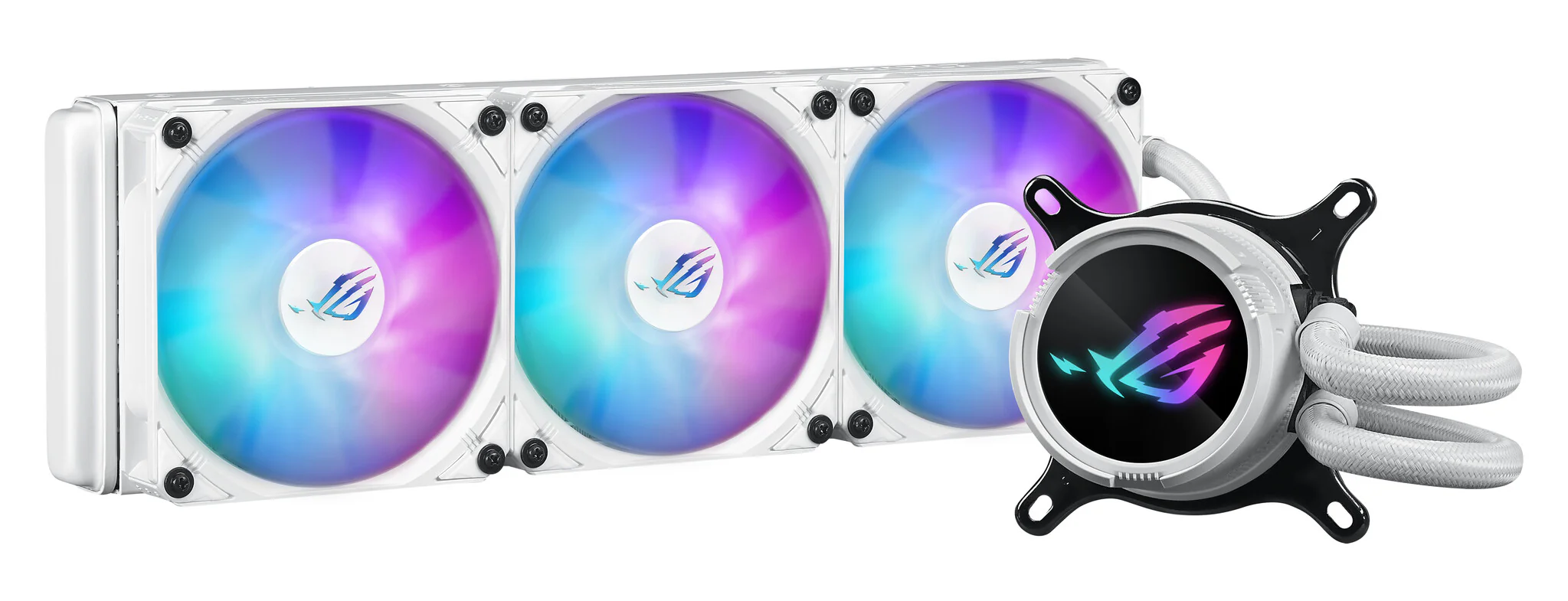 ASUS ROG Strix LC III 360 ARGB "White Edition" - Liquid Processor Cooling Kit - 120mm - Image 3