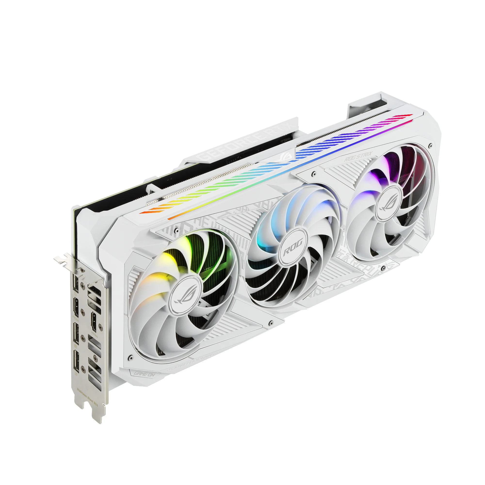 ASUS ROG STRIX V2 "White Edition" OC - NVIDIA 8 GB GDDR6 GeForce RTX 3070 graphics card - Image 5