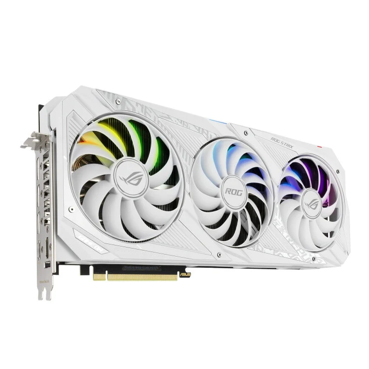 ASUS ROG STRIX "White Edition" - NVIDIA 10 GB GDDR6X GeForce RTX 3080 graphics card - Image 3