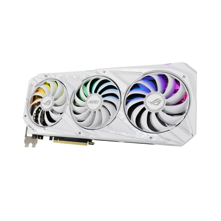 ASUS ROG STRIX GAMING OC "White Edition" - NVIDIA 24 GB GDDR6X GeForce RTX 3090 graphics card - Image 3