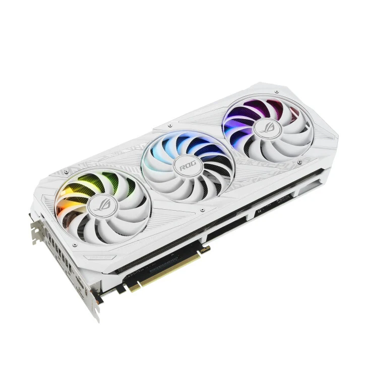 ASUS ROG STRIX GAMING OC "White Edition" - NVIDIA 24 GB GDDR6X GeForce RTX 3090 graphics card - Image 4