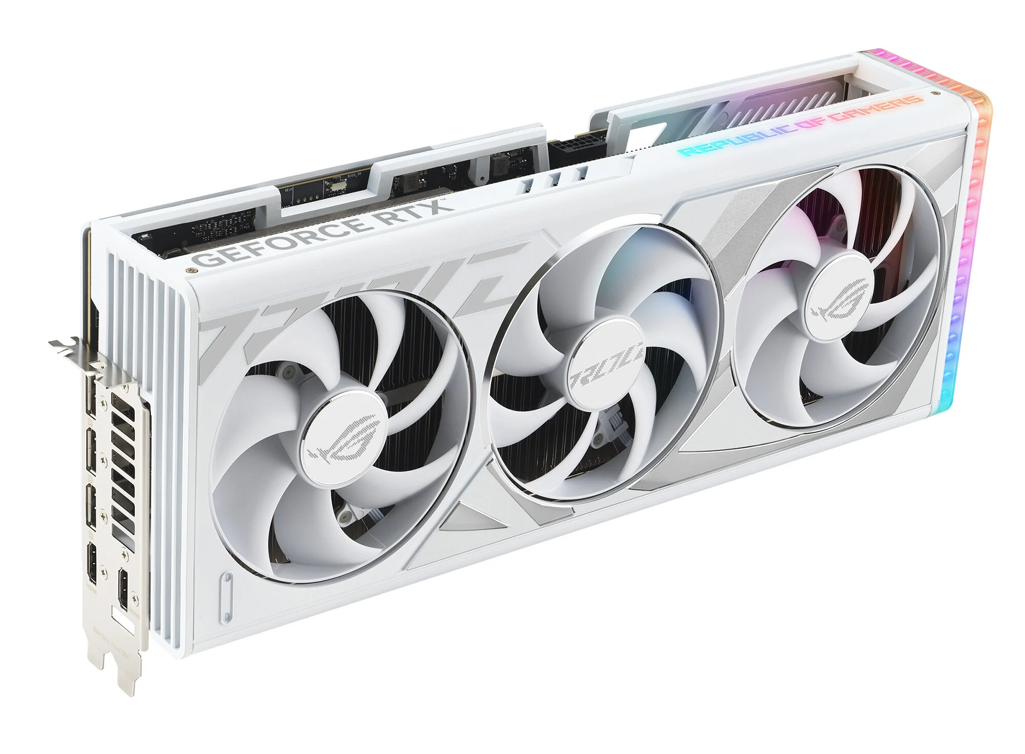 ASUS ROG STRIX GAMING "White Edition" - NVIDIA 16 GB GDDR6X GeForce RTX 4080 graphics card - Image 3