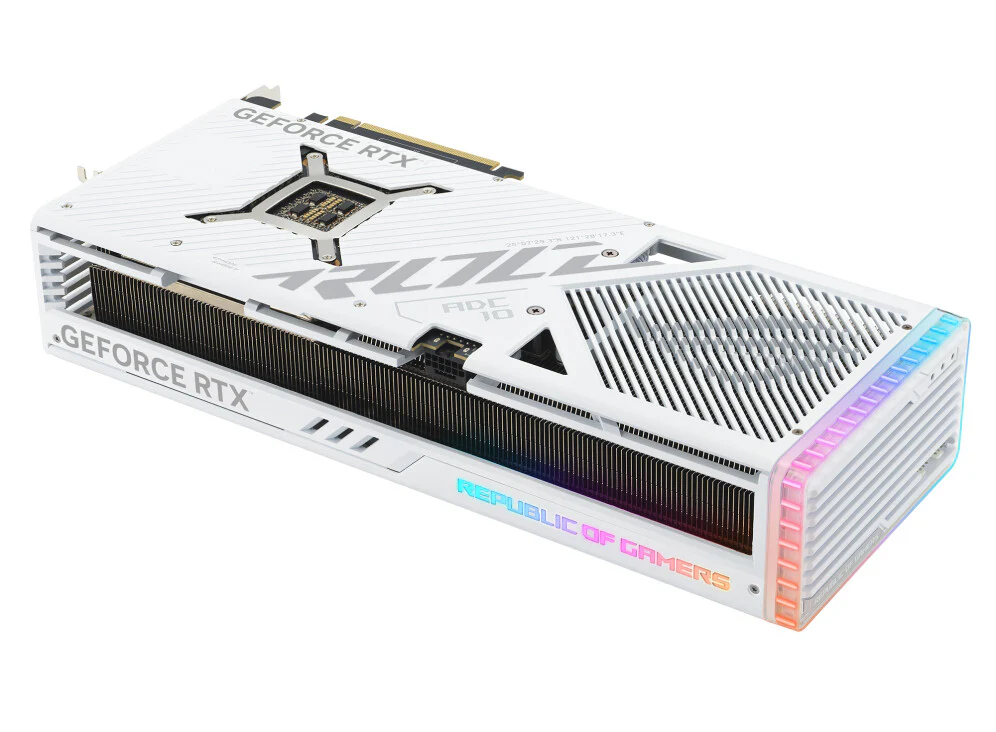 ASUS ROG STRIX GAMING WHITE - NVIDIA 24 GB GDDR6X GeForce RTX 4090 graphics card - Image 2