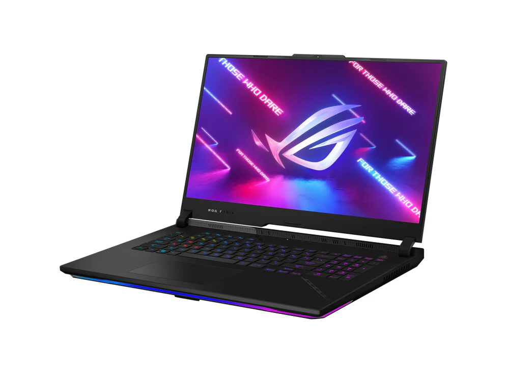 ASUS ROG Strix SCAR 17 Laptop - 43.9 cm (17.3") - AMD Ryzen™ 9 7945HX3D - 32 GB DDR5-SDRAM - 2 TB SSD - NVIDIA GeForce RTX 4090 - Wi-Fi 6E - Windows 11 Home - Black - Image 3