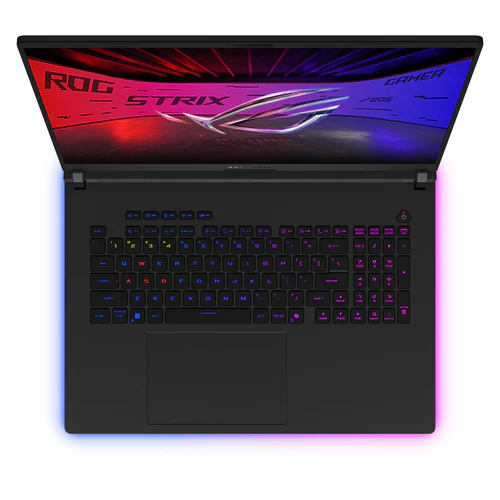 ASUS ROG Strix SCAR 18 Laptop - 45.7 cm (18") - Intel Core Ultra 9 275HX - 32 GB DDR5-SDRAM - 2 TB SSD - NVIDIA GeForce RTX 5080 - Wi-Fi 7 - Windows 11 Home - Black - Image 4