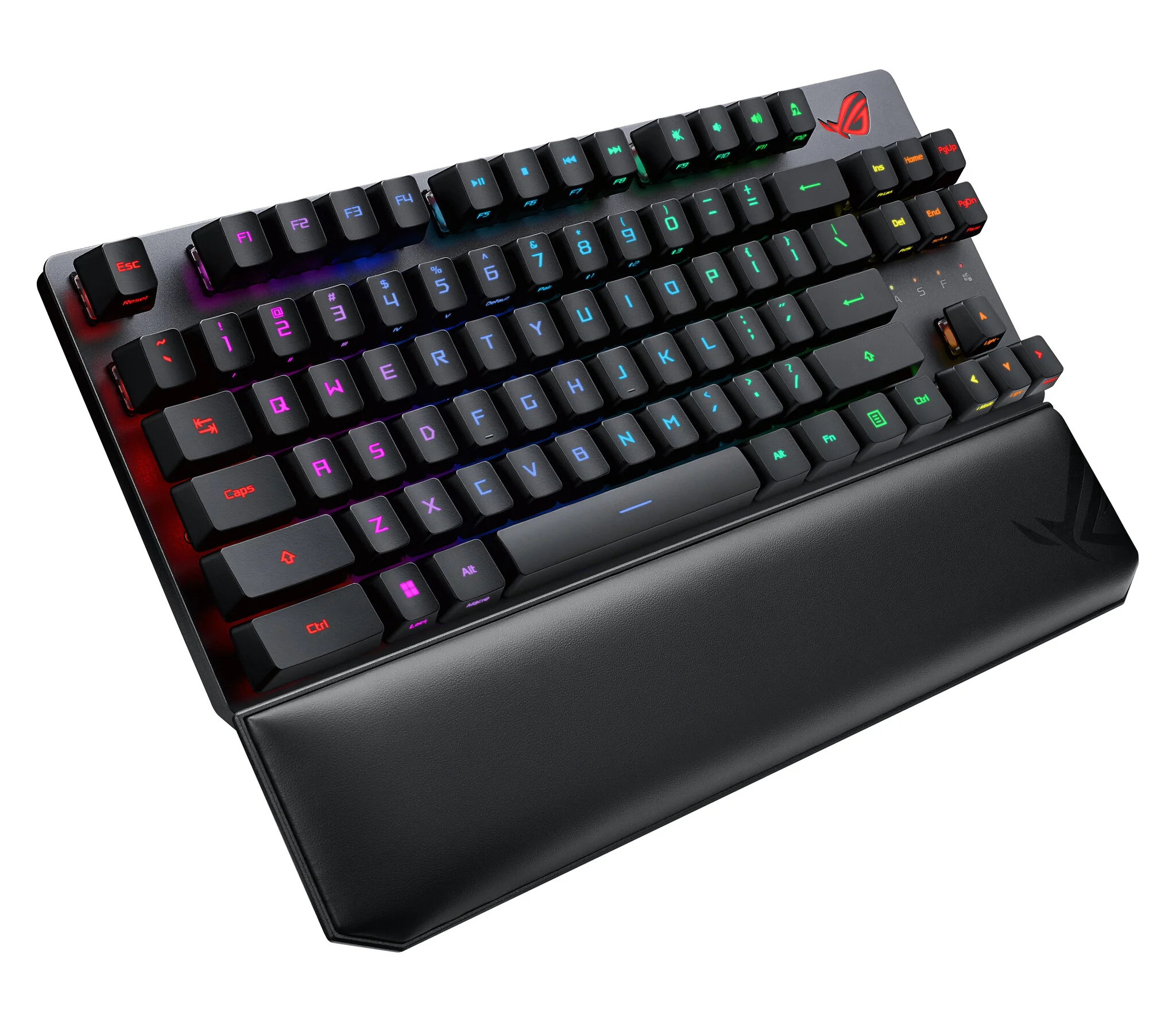 ASUS ROG Strix Scope RX TKL - USB Wired + RF Wireless + Bluetooth RGB Mechanical Keyboard in Black (QWERTY UK) - Image 5