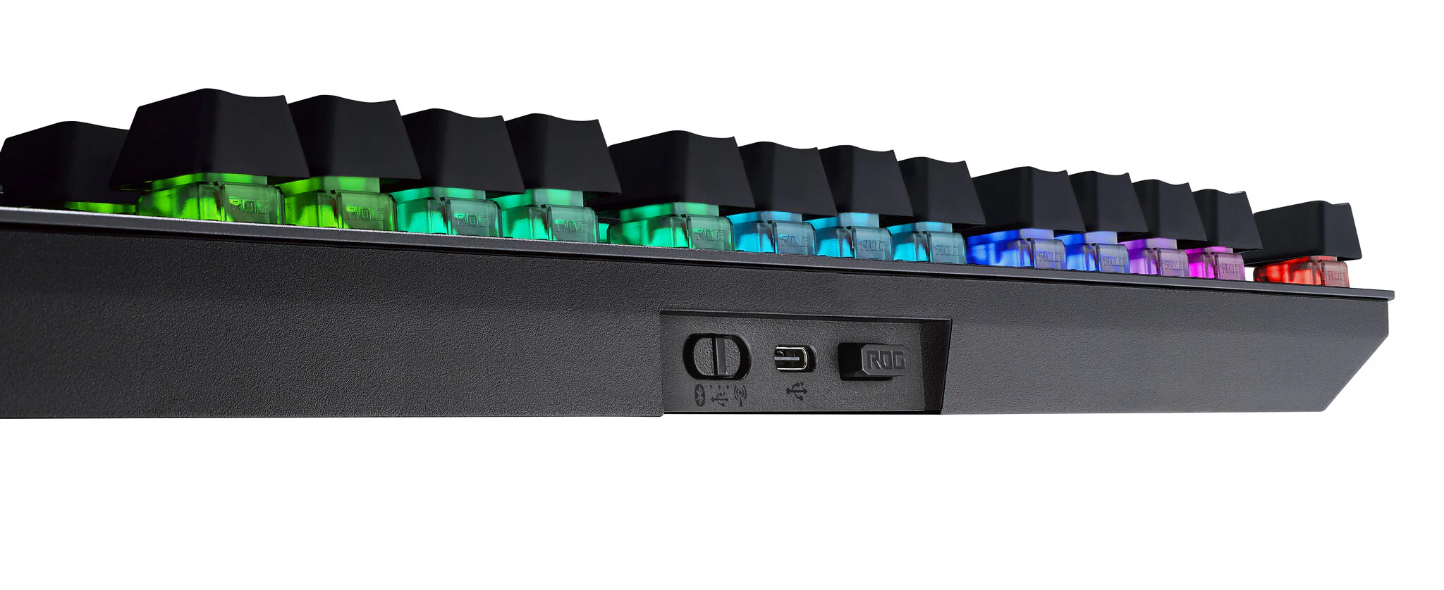ASUS ROG Strix Scope RX TKL - USB Wired + RF Wireless + Bluetooth RGB Mechanical Keyboard in Black (QWERTY UK) - Image 6