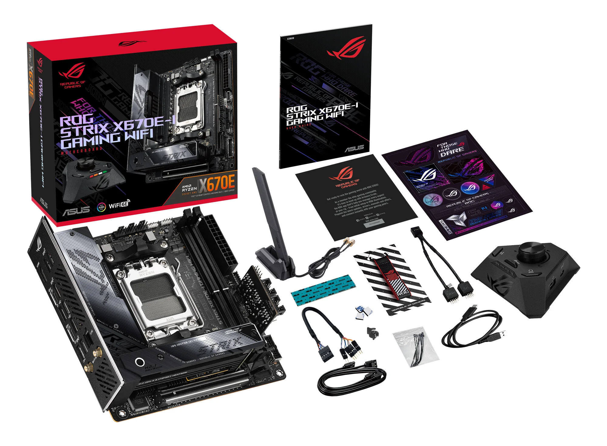 ASUS ROG STRIX X670E-I GAMING WIFI mini ITX Motherboard - AMD X670 Socket AM5 - Image 16