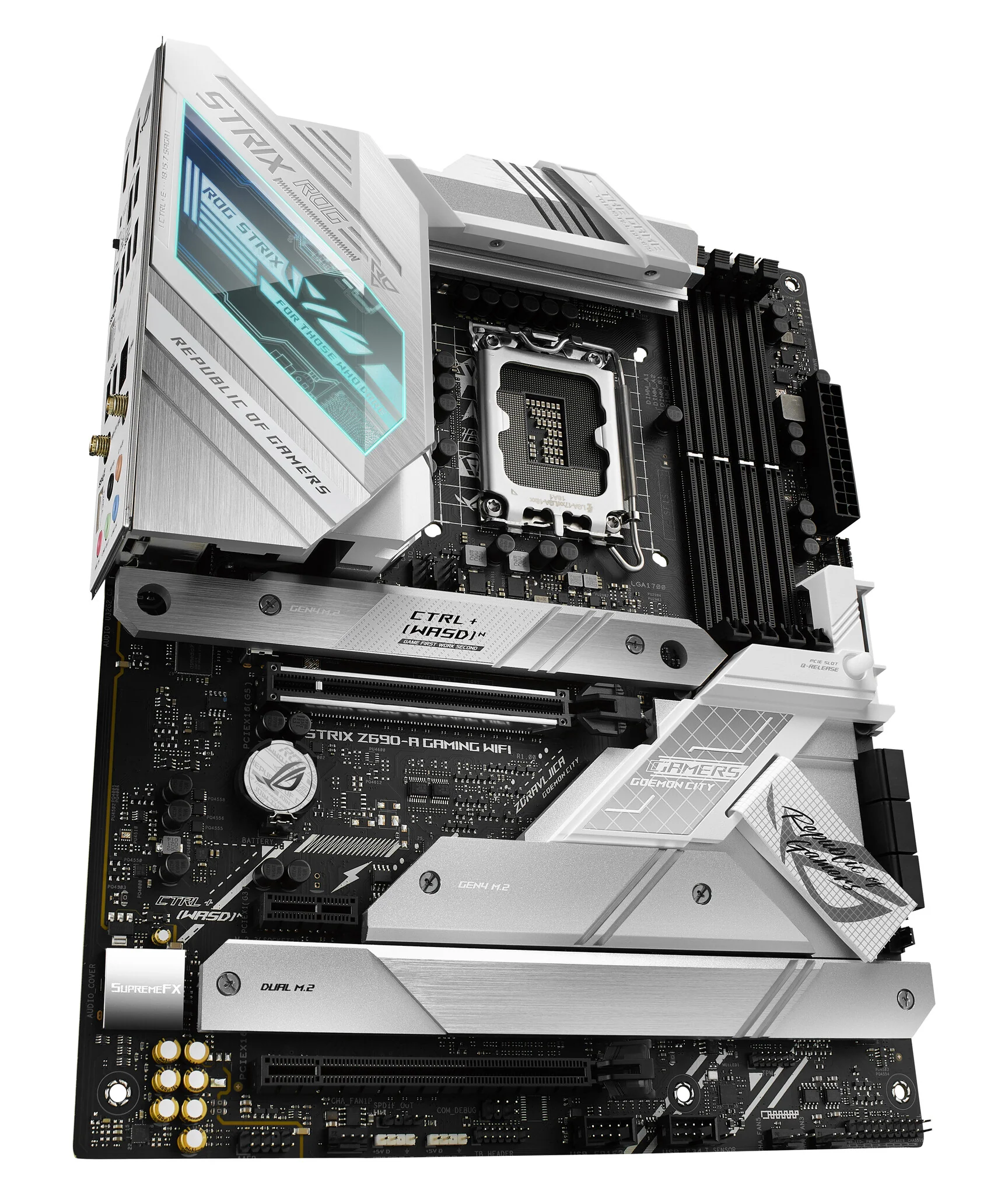 ASUS ROG STRIX Z690-A GAMING WIFI ATX motherboard - Intel Z690 LGA 1700 - Image 3