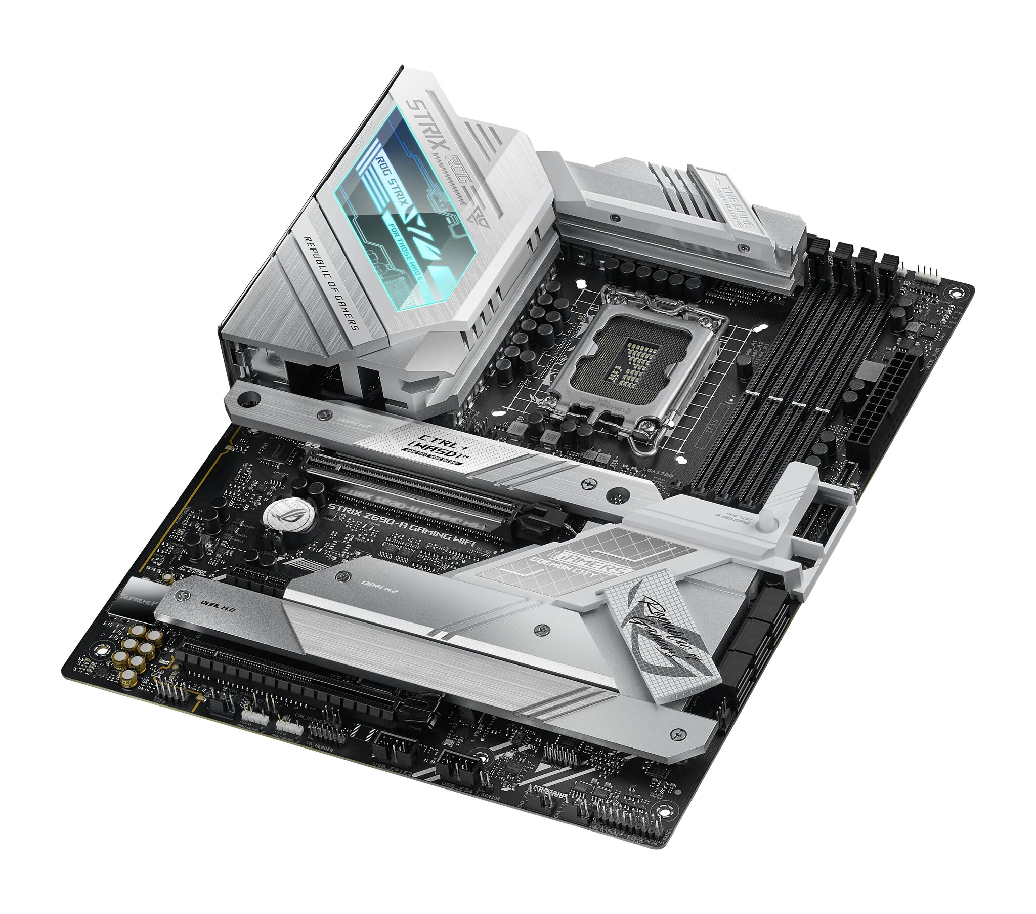 ASUS ROG STRIX Z690-A GAMING WIFI ATX motherboard - Intel Z690 LGA 1700 - Image 4