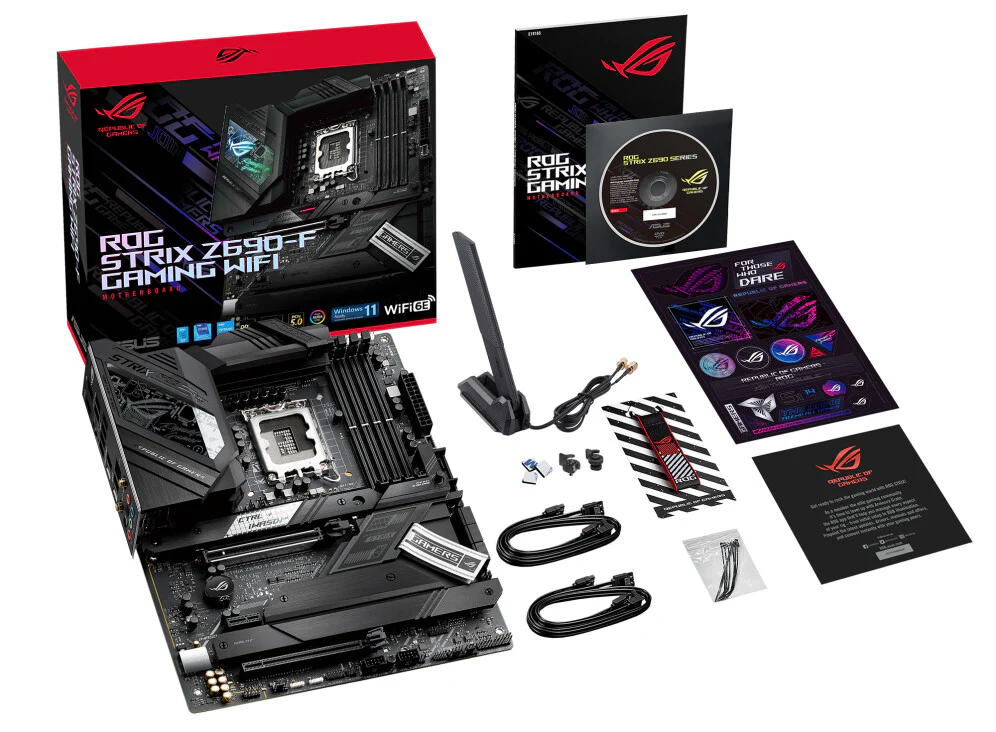 ASUS ROG STRIX Z690-F GAMING WIFI ATX motherboard - Intel Z690 LGA 1700 - Image 10