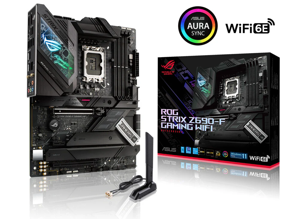 ASUS ROG STRIX Z690F GAMING WIFI ATX motherboard - Intel Z690 LGA 1700 - Image 2