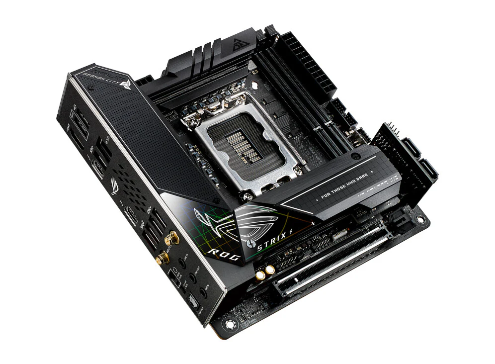 ASUS ROG STRIX Z690-I GAMING WIFI mini ITX motherboard - Intel Z690 LGA 1700 - Image 4