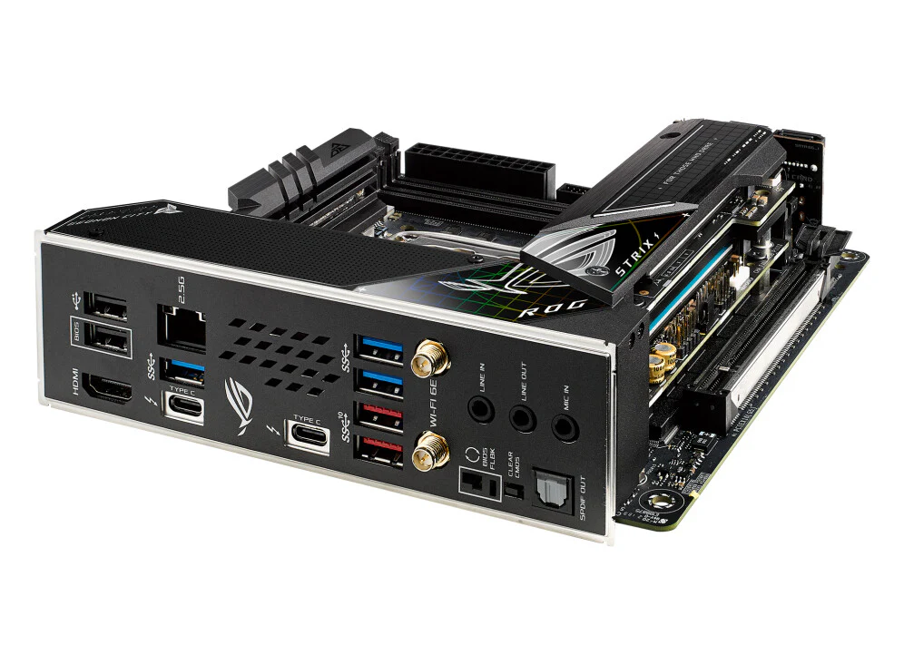 ASUS ROG STRIX Z690-I GAMING WIFI mini ITX motherboard - Intel Z690 LGA 1700 - Image 5