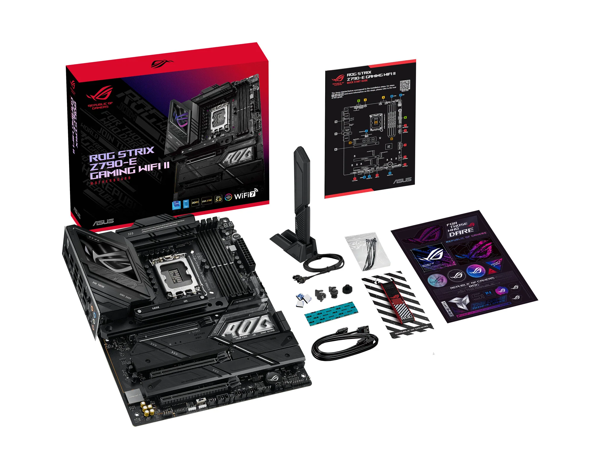ASUS ROG STRIX Z790-E GAMING WIFI II ATX Motherboard - Intel Z790 LGA 1700 - Image 16