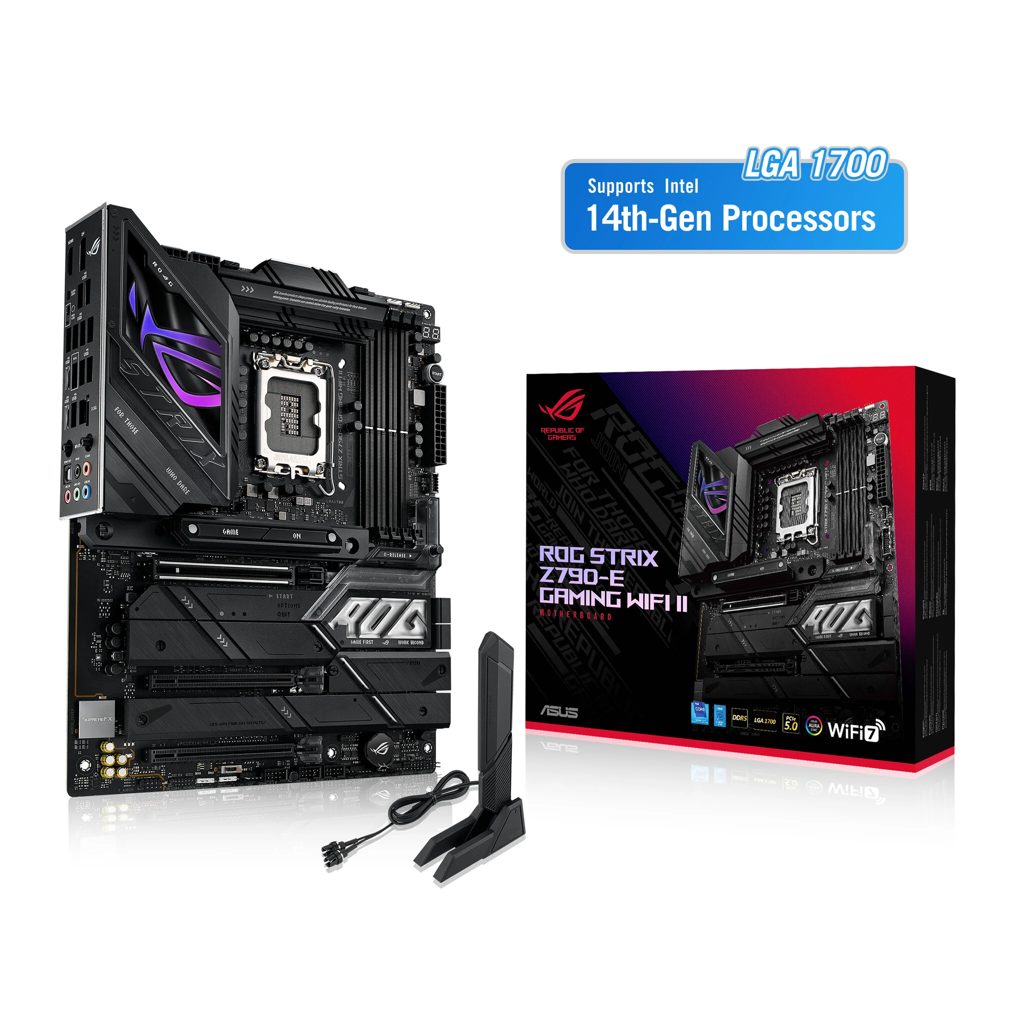 ASUS ROG STRIX Z790-E GAMING WIFI II ATX Motherboard - Intel Z790 LGA 1700 - Image 18