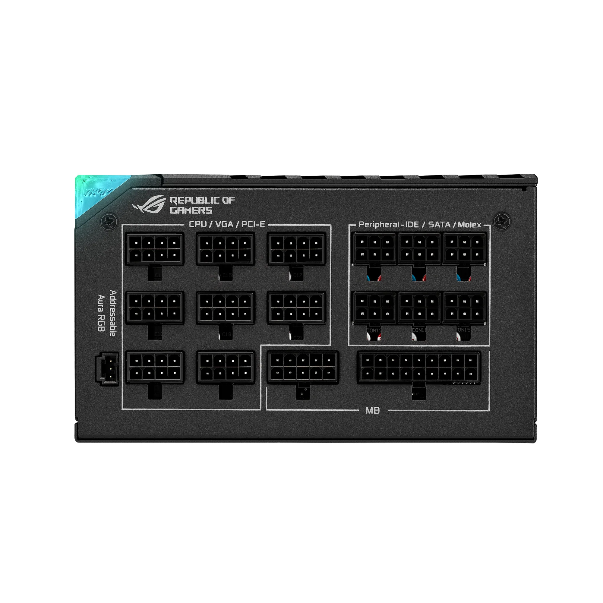 ASUS ROG THOR - 1200W 80+ Platinum II Fully Modular Power Supply Unit - Image 4