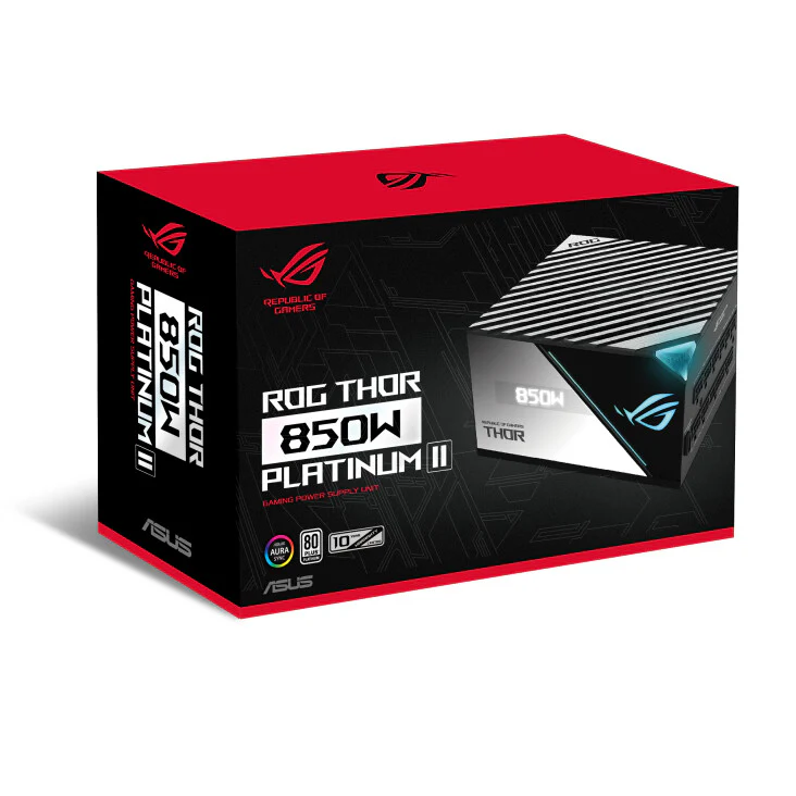 ASUS ROG THOR - 850W 80+ Platinum II Fully Modular Power Supply Unit - Image 15
