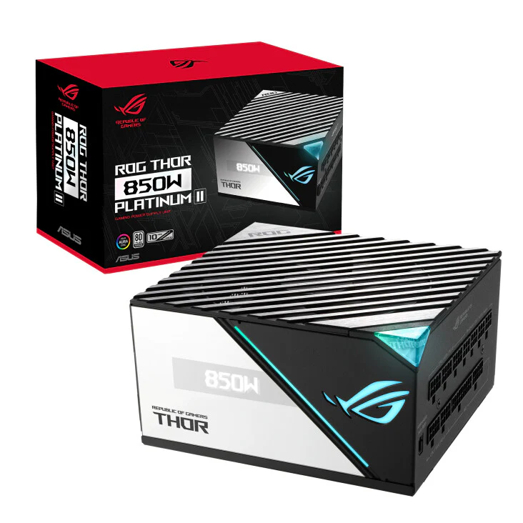 ASUS ROG THOR - 850W 80+ Platinum II Fully Modular Power Supply Unit - Image 16