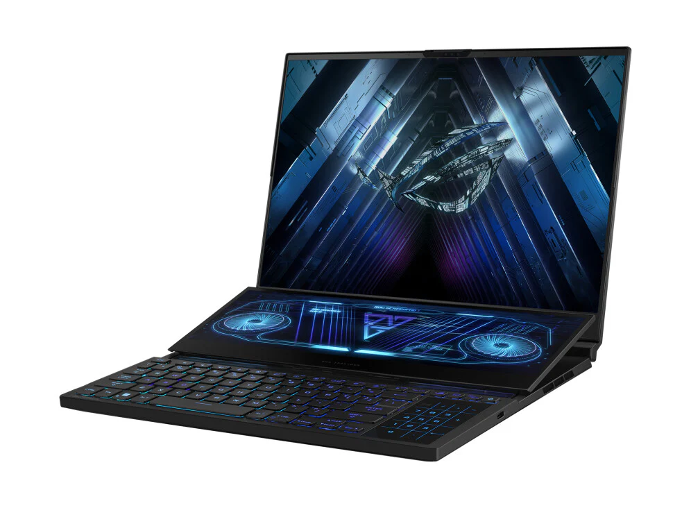 ASUS ROG Zephyrus Duo 16 Laptop - 40.6 cm (16") - AMD Ryzen™ 9 7945HX - 64 GB DDR5-SDRAM - 2 TB SSD NVIDIA - GeForce RTX 4090 - Wi-Fi 6E - Windows 11 Home - Black - Image 10