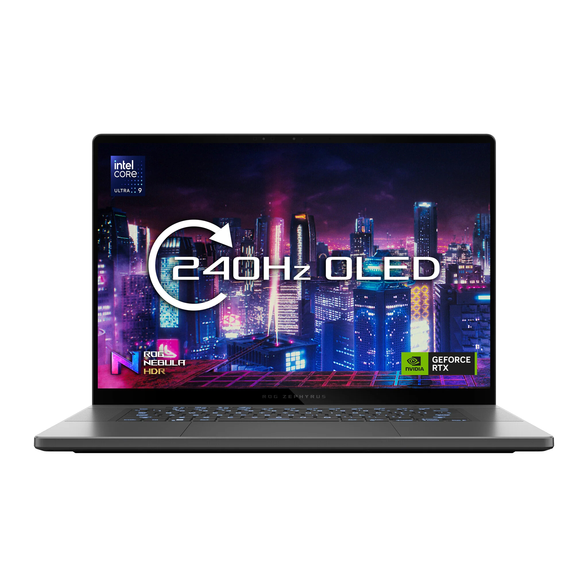 ASUS ROG Zephyrus G16 Laptop - 40.6 cm (16") - Intel Core Ultra 9 185H - 32 GB LPDDR5x-SDRAM - 1 TB SSD - NVIDIA GeForce RTX 4070 - Wi-Fi 6E - Windows 11 Home - Grey
