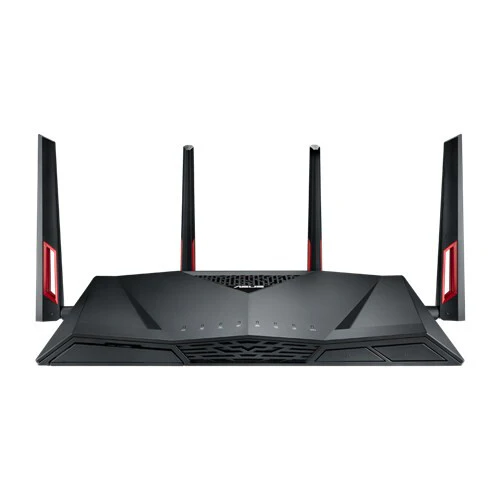 ASUS RT-AC88U - Gigabit Ethernet Dual-band (2.4 GHz / 5 GHz) wireless router in Black - Image 2