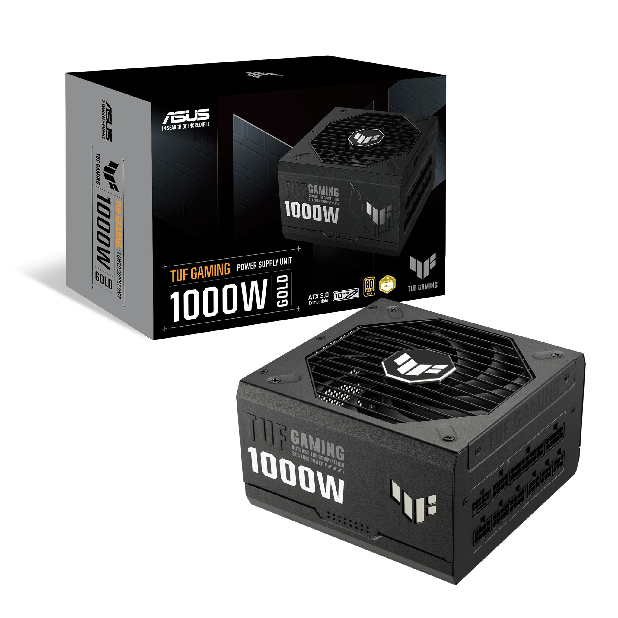 ASUS TUF Gaming - 1000W 80+ Gold Fully Modular Power Supply Unit - Image 12