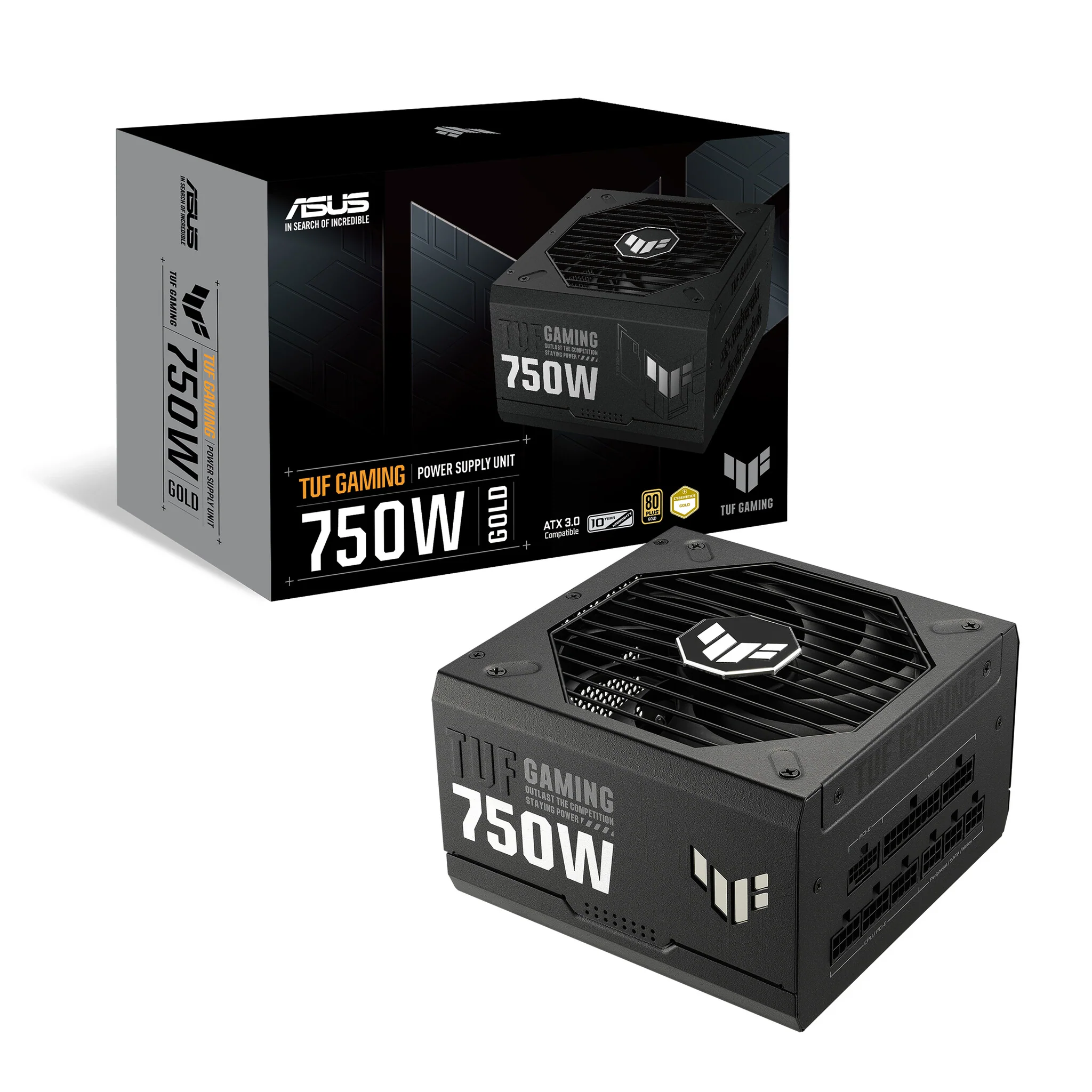 ASUS TUF Gaming - 750W 80+ Gold Fully Modular Power Supply Unit - Image 7