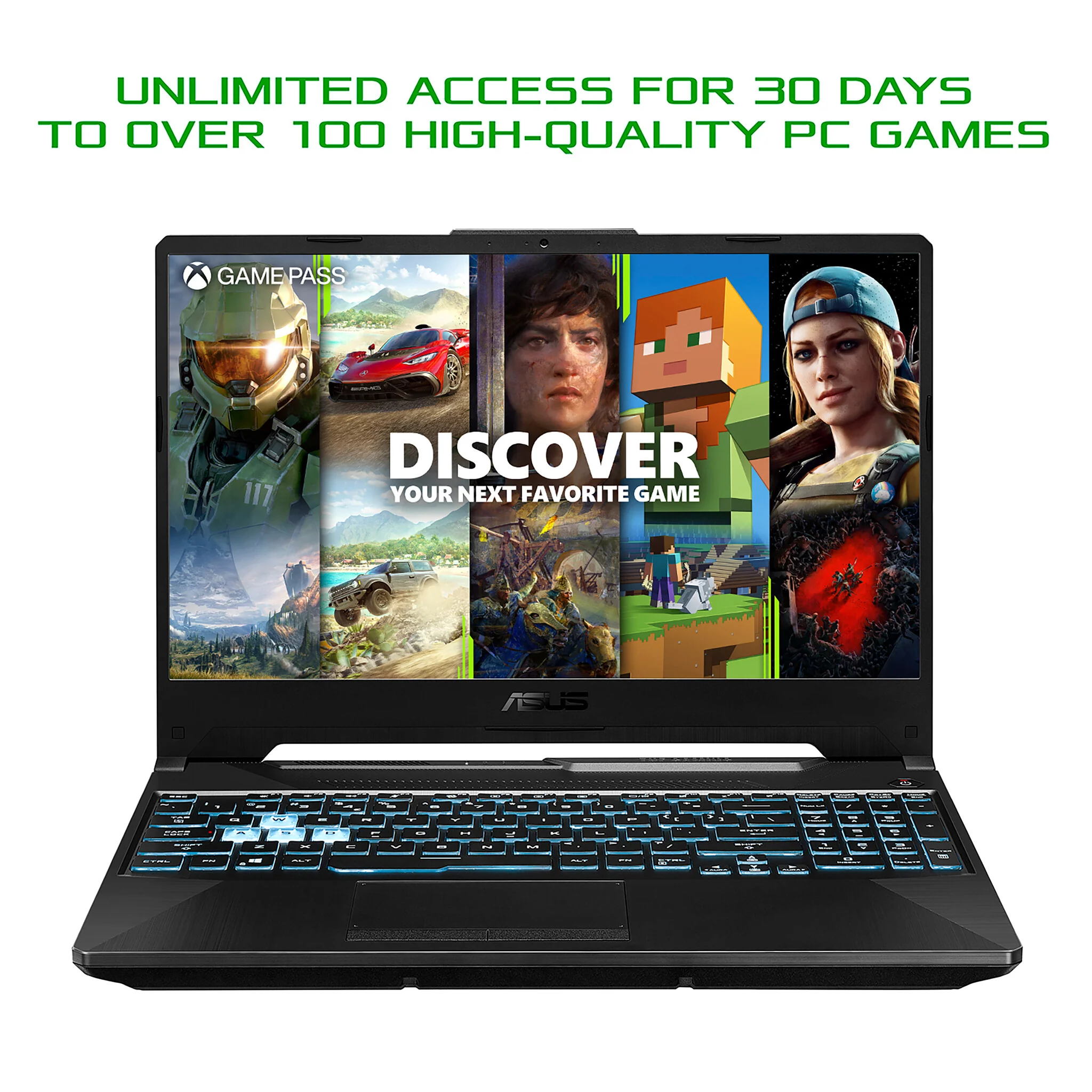 ASUS TUF Gaming A15 Laptop 39.6 cm - (15.6") - AMD Ryzen™ 5 7535HS - 8 GB DDR5-SDRAM - 512 GB SSD - NVIDIA GeForce RTX 3050 - Wi-Fi 6 - Windows 11 Home - Black - Image 8