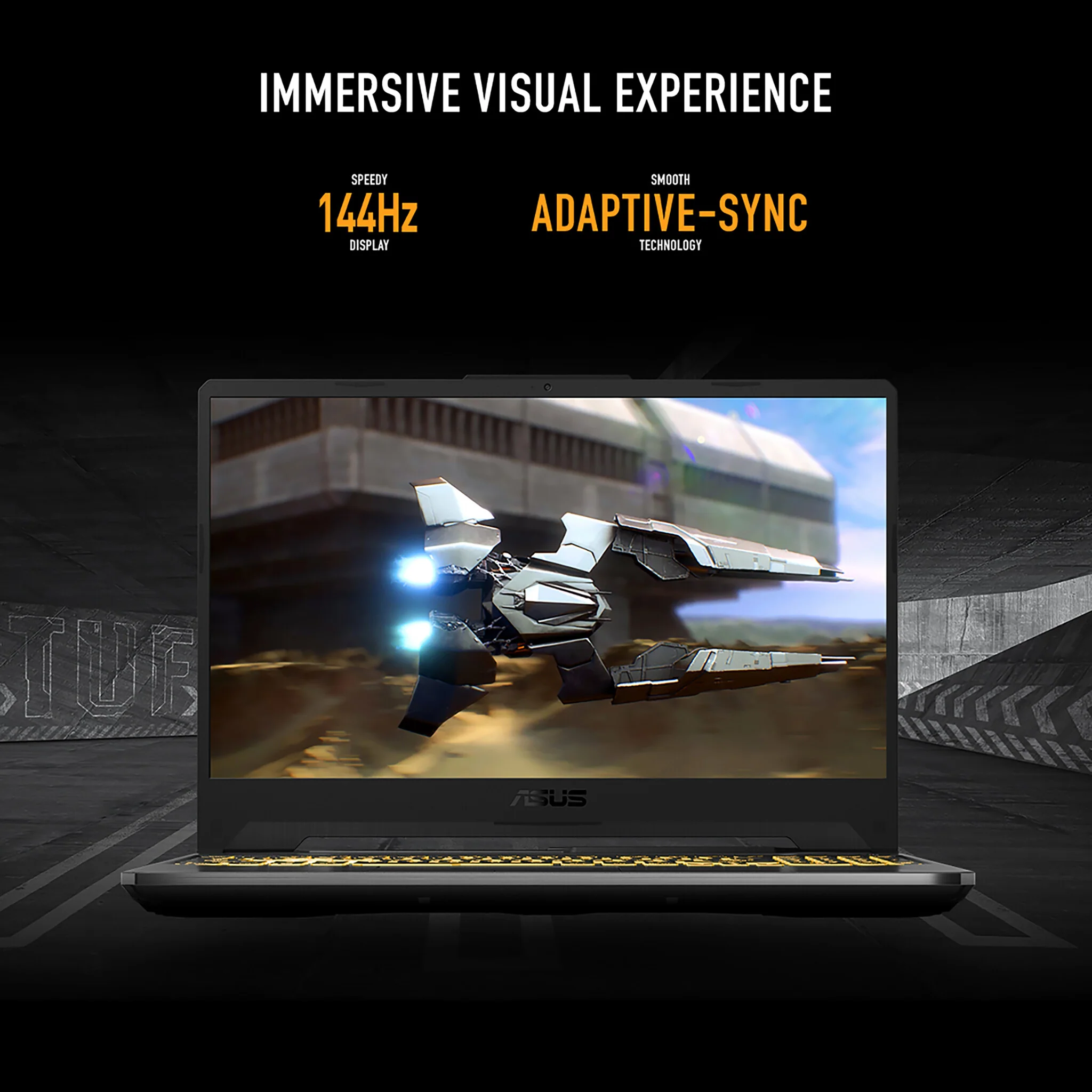 ASUS TUF Gaming A15 Laptop 39.6 cm - (15.6") - AMD Ryzen™ 5 7535HS - 8 GB DDR5-SDRAM - 512 GB SSD - NVIDIA GeForce RTX 3050 - Wi-Fi 6 - Windows 11 Home - Black - Image 9