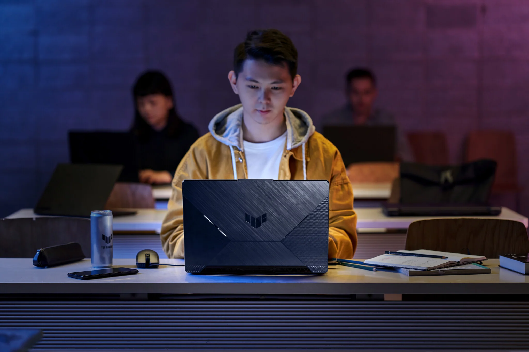 ASUS TUF Gaming A15 Laptop - 39.6 cm (15.6") - AMD Ryzen™ 7 7435HS - 16 GB DDR5-SDRAM - 512 GB SSD - NVIDIA GeForce RTX 3050 - Wi-Fi 6 - Windows 11 Home - Black - Image 12