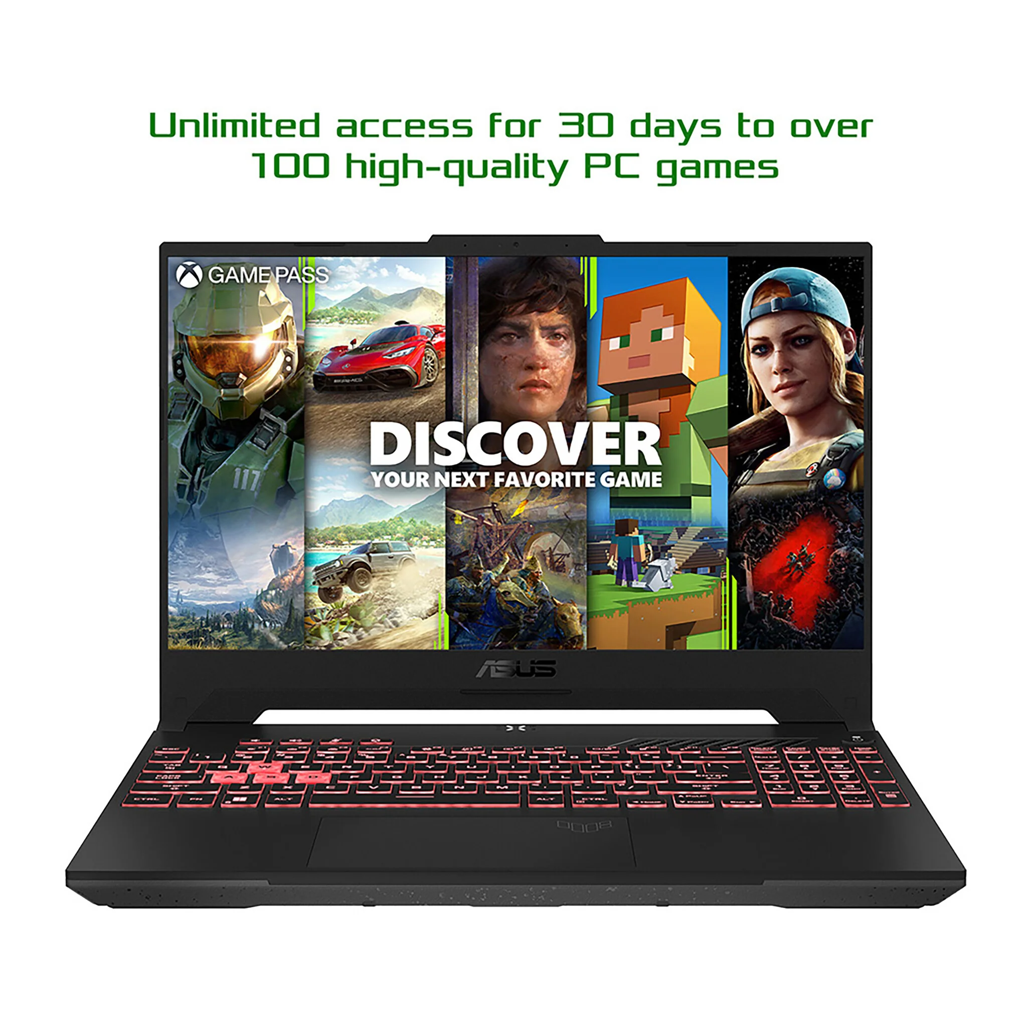 ASUS TUF Gaming A15 Laptop - 39.6 cm (15.6") - AMD Ryzen™ 5 7535HS - 16 GB DDR5-SDRAM - 512 GB SSD - NVIDIA GeForce RTX 4050 - Wi-Fi 6 - Windows 11 Home - Grey - Image 6