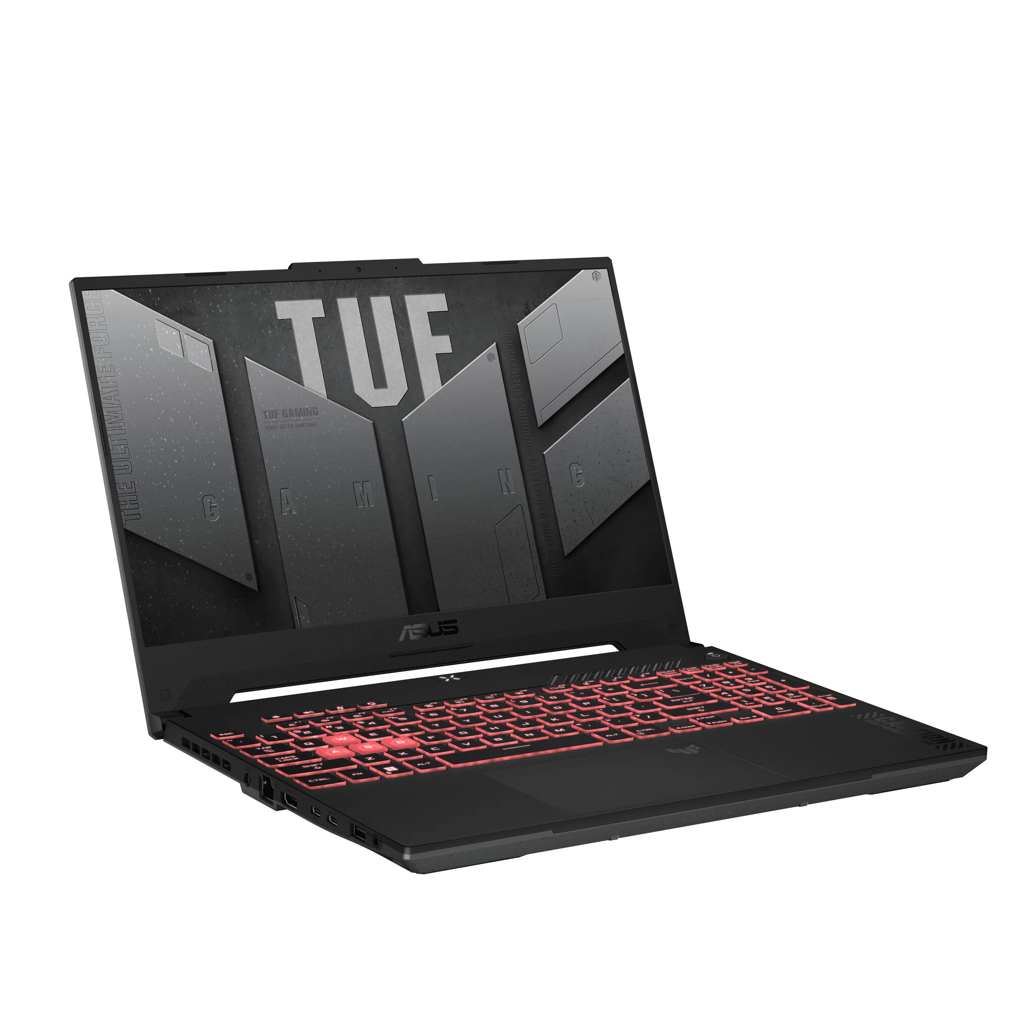 ASUS TUF Gaming A15 Laptop - 39.6 cm (15.6") - AMD Ryzen™ 7 7735HS - 16 GB DDR5-SDRAM - 512 GB SSD - NVIDIA GeForce RTX 4060 - Wi-Fi 6 - Windows 11 Home - Grey - Image 2