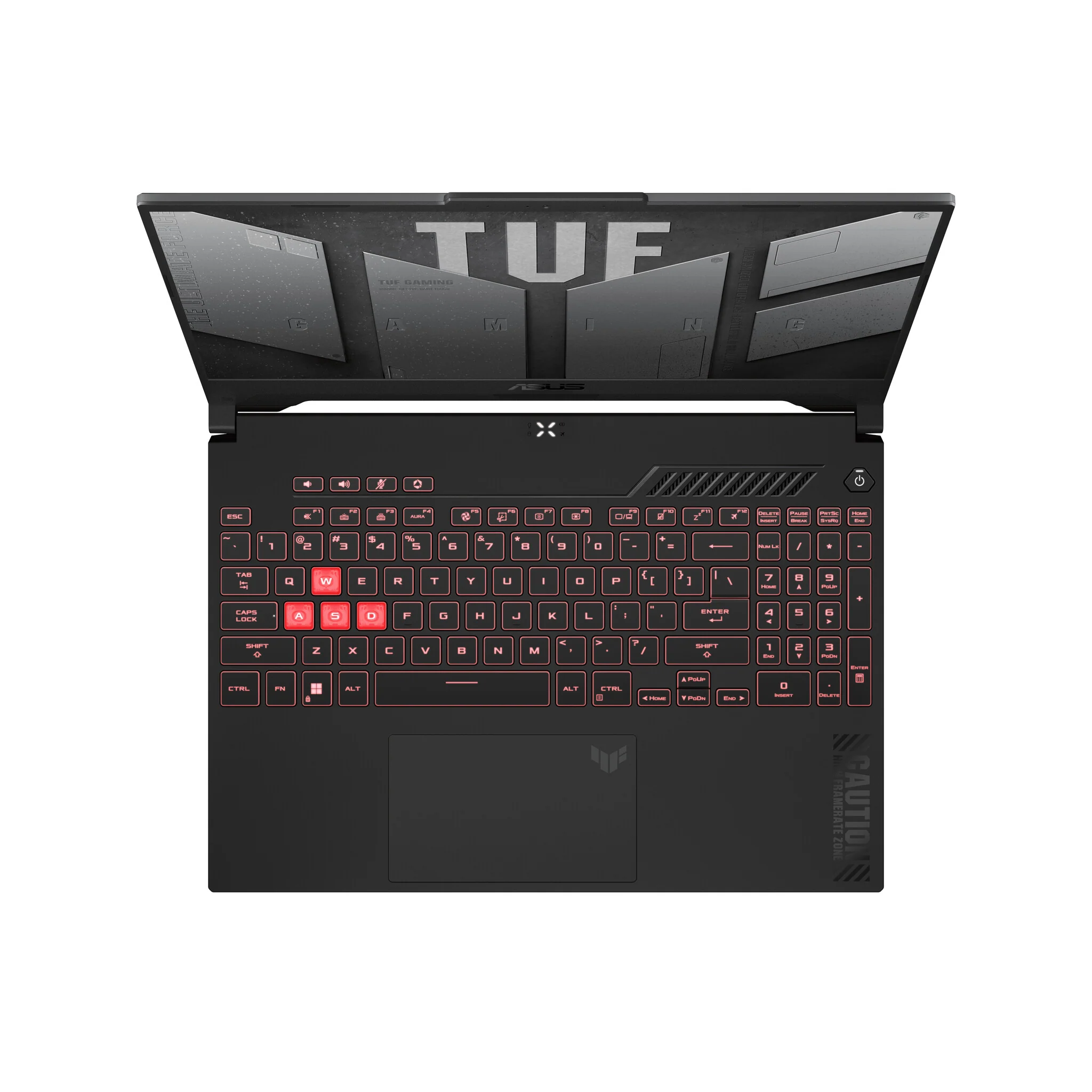 ASUS TUF Gaming A15 Laptop - 39.6 cm (15.6") - AMD Ryzen™ 7 7735HS - 16 GB DDR5-SDRAM - 512 GB SSD - NVIDIA GeForce RTX 4060 - Wi-Fi 6 - Windows 11 Home - Grey - Image 6