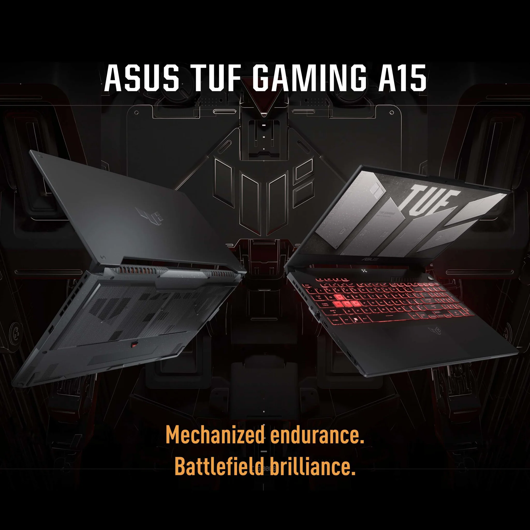 ASUS TUF Gaming A15 Laptop - 39.6 cm (15.6") - AMD Ryzen™ 7 6800H - 16 GB DDR5-SDRAM - 1 TB SSD - NVIDIA GeForce RTX 3060 - Wi-Fi 6 - Windows 11 Home - Grey - Image 11