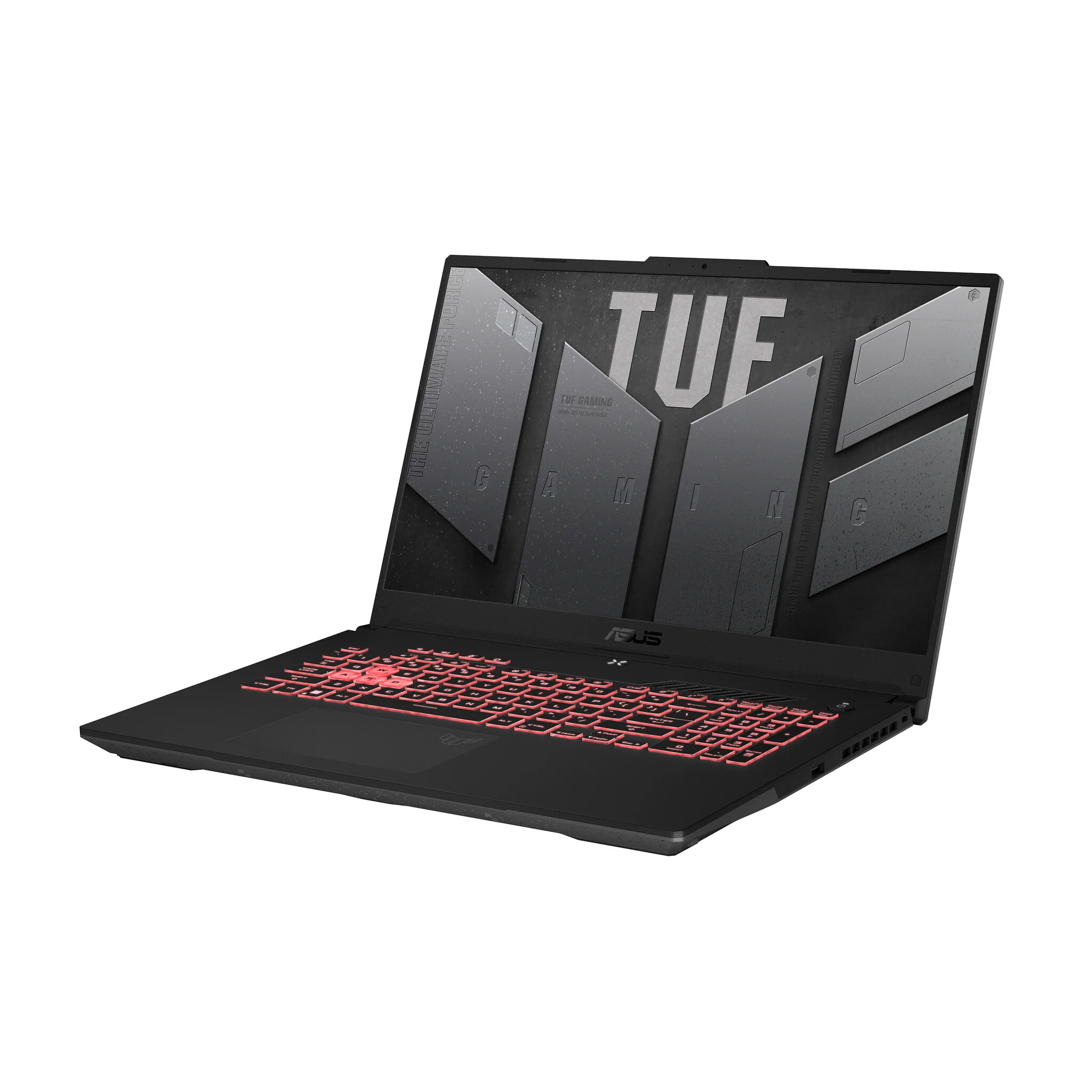 ASUS TUF Gaming A17 Laptop - 43.9 cm (17.3") - AMD Ryzen™ 9 7940HS - 16 GB DDR5-SDRAM - 512 GB SSD - NVIDIA GeForce RTX 4070 - Wi-Fi 6 - Windows 11 Home - Black / Grey - Image 3