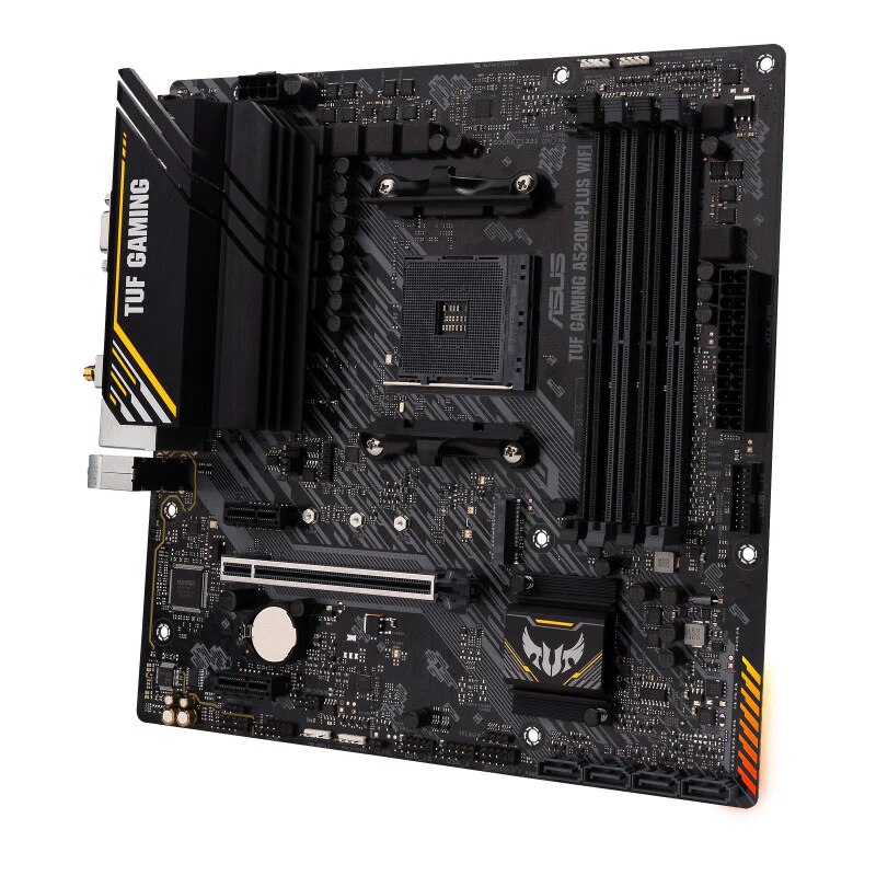 ASUS TUF GAMING A520M-PLUS WIFI micro ATX motherboard - AMD A520 Socket AM4 - Image 3