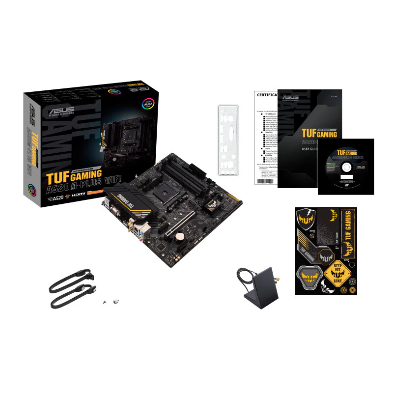 ASUS TUF GAMING A520M-PLUS WIFI micro ATX motherboard - AMD A520 Socket AM4 - Image 5